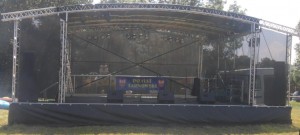 scena SMS podłoga 8x6 całość 12x6 scena mobilna wrocław